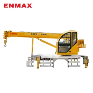 Parte superior de la grúa